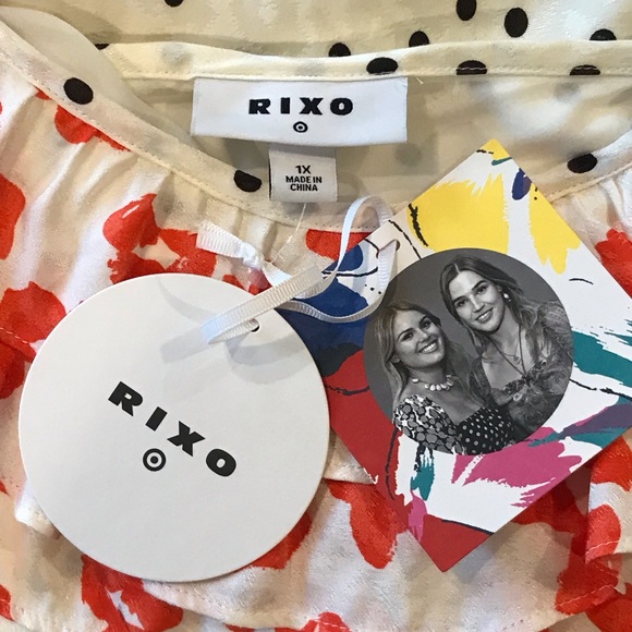 RIXO Target Ruffle Midi Sheath Slip Dress - Picture 10 of 11